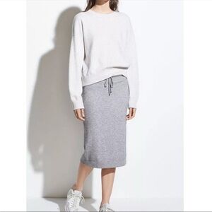 Vince Wool Cashmere Knee Length Skirt Size Large